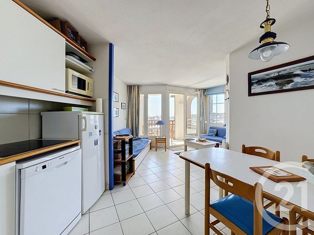 Appartement F3 cabine à vendre - 3 pièces - 36.4 m2 - ARZON - 56 - BRETAGNE - Century 21 Ar'Zon Immobilier