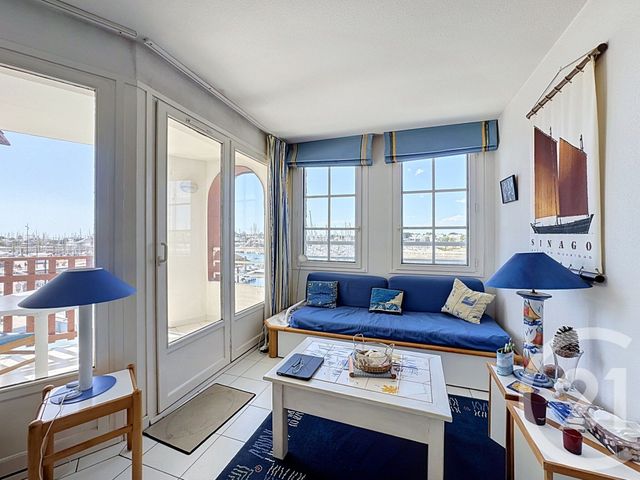 Appartement F3 cabine à vendre - 3 pièces - 36.4 m2 - ARZON - 56 - BRETAGNE - Century 21 Ar'Zon Immobilier