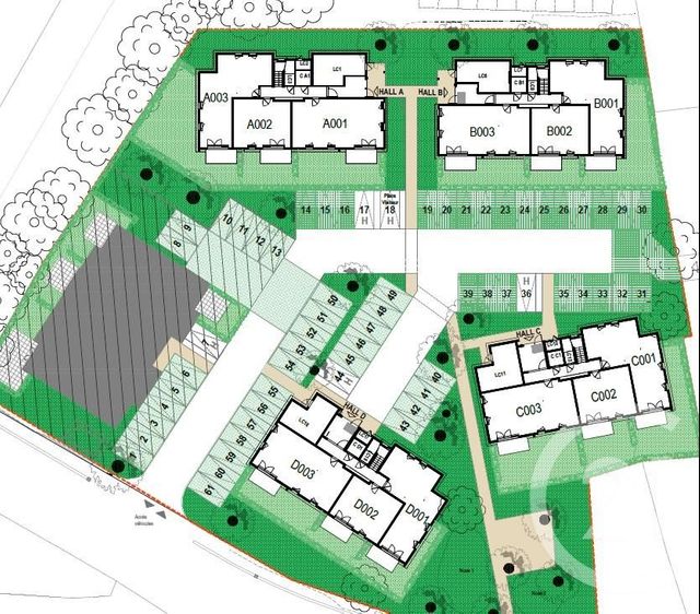 Appartement T2 à vendre - 2 pièces - 42.49 m2 - ARZON - 56 - BRETAGNE - Century 21 Ar'Zon Immobilier