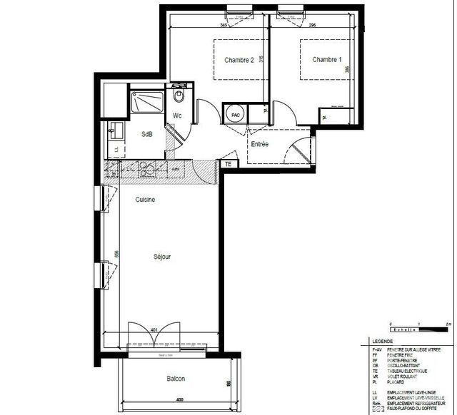 Appartement T3 à vendre - 3 pièces - 61.76 m2 - ARZON - 56 - BRETAGNE - Century 21 Ar'Zon Immobilier