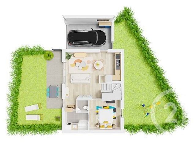 maison à vendre - 5 pièces - 90.97 m2 - ARZON - 56 - BRETAGNE - Century 21 Ar'Zon Immobilier