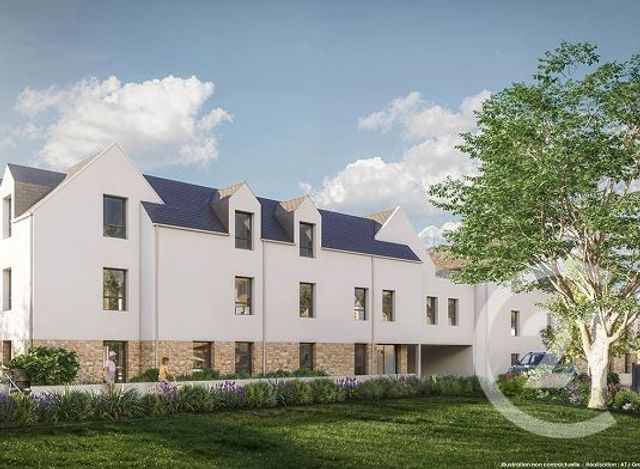Appartement T2 à vendre - 2 pièces - 43.21 m2 - ARZON - 56 - BRETAGNE - Century 21 Ar'Zon Immobilier