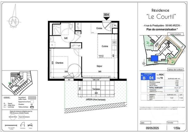 appartement - ARZON - 56