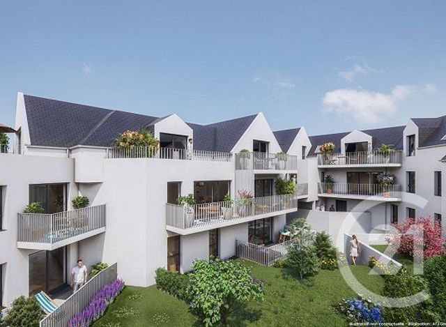 Appartement F4 à vendre - 4 pièces - 85.27 m2 - ARZON - 56 - BRETAGNE - Century 21 Ar'Zon Immobilier