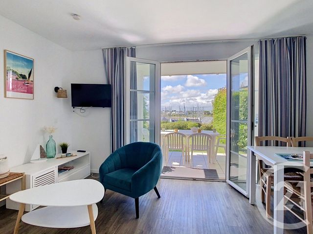 Appartement F3 cabine à vendre - 3 pièces - 35.85 m2 - ARZON - 56 - BRETAGNE - Century 21 Ar'Zon Immobilier